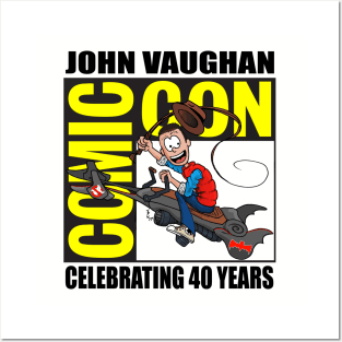 John Vaughan Comic Con Posters and Art